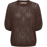 MARTA DU CHATEAU Marta du Chateau Damen strick MdcVina 6592 Knit Caffe