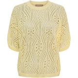 MARTA DU CHATEAU Marta du Chateau Damen strick MdcVina 6592 Knit Yellow