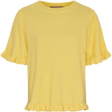 MARTA DU CHATEAU Marta du Chateau Damen strickjacke MdcBriala KN8129 Knit Yellow