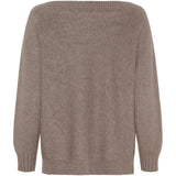 MARTA DU CHATEAU Marta du Chateau Damen strickjacke MdcFallon 9511B Knit FangoMelange856