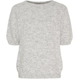 MARTA DU CHATEAU Marta du Chateau Damen strickjacke MdcLone 9644 Knit LightGrey9006