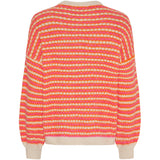 MARTA DU CHATEAU Marta du Chateau Damen strickjacke MdcRegitze 8278 Knit Orange/Fuxia