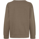MARTA DU CHATEAU Marta du Chateau Damen sweatshirt MdcAnnemette J-639 Sweatshirt Fango