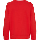 MARTA DU CHATEAU Marta du Chateau Damen sweatshirt MdcAnnemette J-639 Sweatshirt Red