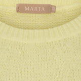 MARTA DU CHATEAU Marta du Chateau Damen weste MdcIlse 5313 Restudsalg Light Yellow