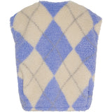 MARTA DU CHATEAU Marta du Chateau Damen weste MdcPam 26801 Vest Beige/blue