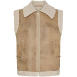 MARTA DU CHATEAU Marta du Chateau Damen weste MdcValley 248347 Vest Beige8