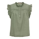 MARTA DU CHATEAU Marta du chateau Damen Bluse MDCFAUNA 84380 Blouse Kaki