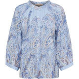 MARTA DU CHATEAU Marta du chateau Damen bluse MDCJayla Blouse CelesteGJ6812m2n