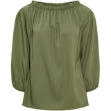 MARTA DU CHATEAU Marta du chateau Damen bluse MdcJuniper Blouse Military