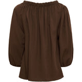 MARTA DU CHATEAU Marta du chateau Damen bluse MdcJuniper Blouse Moro