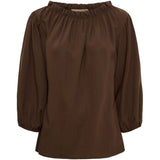 MARTA DU CHATEAU Marta du chateau Damen bluse MdcJuniper Blouse Moro