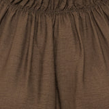 MARTA DU CHATEAU MdcCalista LS T-Shirt Top Brown