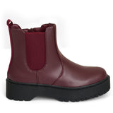 SHOES Melanie Damen Stiefel 68282 Shoes Wine