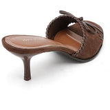 SHOES Milton Damen High Heels 1519 Shoes Brown