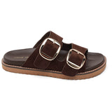 SHOES Miltus Damen Sandalen 1523 Shoes Brown
