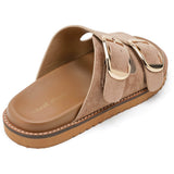 SHOES Miltus Damen Sandalen 1523 Shoes Kaki