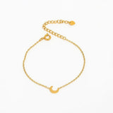 muun STUDIOS Muun Studios Halbmond Armband 18k vergoldet A031 Jewelry Guld