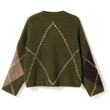 Noella NOELLA Damen Strick LAI KNIT Knit Avocado Green Mix