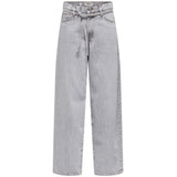 ONLY ONLY DAMEN JEANS ONLGIANNA Restudsalg Light Grey Denim Bleached
