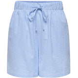 ONLY ONLY Damen Shorts ONLAUGUSTA Restudsalg Cloud Dancer BLUE STRIPES
