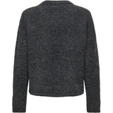 ONLY ONLY Damen-Strickjacke ONLALTOS Pullover Dark grey melange
