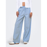 ONLY ONLY Damen Hosen ONLAUGUSTA Pant Cloud Dancer BLUE STRIPES