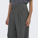 ONLY ONLY Damen Hosen ONLSVEA Pant Dark grey melange