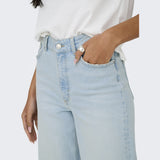 ONLY ONLY Damen Jeans ONLJuicy Jeans Light Blue Bleached Denim