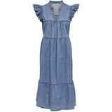 ONLY ONLY Damen Kleid ONLSHANIA Dress Medium blue denim