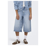 ONLY ONLY Damen Shorts ONLHOPE Shorts Light Blue Denim