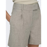 ONLY ONLY Damen Shorts ONLLINDA Shorts Fungi MELANGE