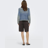 ONLY ONLY Damen Shorts ONLMATE-SILLA Shorts Coffee Bean