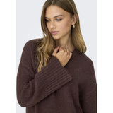 ONLY ONLY Damen Strickpullover ONLMAGGIE Knit Seal Brown