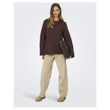ONLY ONLY Damen Strickpullover ONLMAGGIE Knit Seal Brown