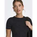 ONLY ONLY Damen T-Shirt ONLJUNE T-shirt Black