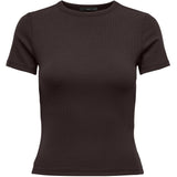 ONLY ONLY Damen T-Shirt ONLJUNE T-shirt Black Coffee