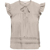 ONLY ONLY Damen Top ONLARIS Top Pumice Stone