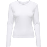 ONLY ONLY Damen Top ONLVAL Top Bright White
