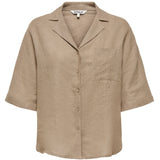 ONLY ONLY Damen bluse ONLTOKYO Restudsalg Brindle
