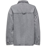 ONLY ONLY Damenhemd ONLEMMIE Shirt Medium Grey Denim