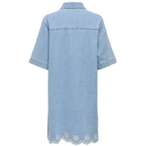 ONLY ONLY Damenkleid ONLBELLE Dress Light Blue Denim
