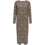 ONLY ONLY Damenkleid ONLMOLLY Restudsalg Brown Rice Abigale leo