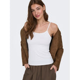 ONLY ONLY Damen oberteil ONLEA Top Bright White