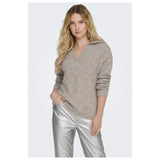 ONLY ONLY Damenstrick ONLMAGGIE Knit Malt Ball Melange