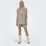ONLY ONLY Damenweste ONLLINDA Vest Fungi MELANGE