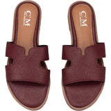 SHOES Olina Damen Sandalen 5317 Shoes Wine