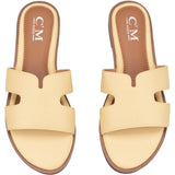 SHOES Olina Damen Sandalen 5317 Shoes Yellow