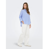 ONLY Only Damenhemd ONLGRACE Shirt Brunnera Blue WHITE
