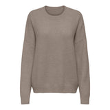ONLY Only Damen strick ONLRENE Restudsalg Fungi Detail MELANGE